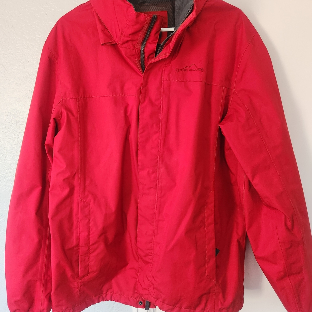 Eddie Bauer Vibrant Red Outdoor Jacket